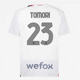 Jalkapallo Pelipaidat/Peliasut AC Milan Tomori 23 Vieraspelipaita 2023-24